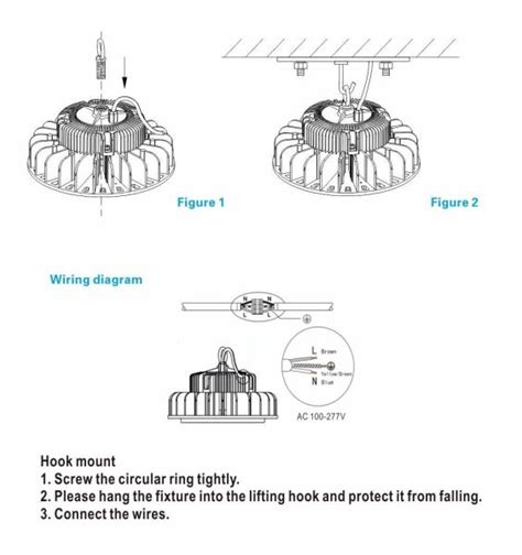 ufo high bay wire installation